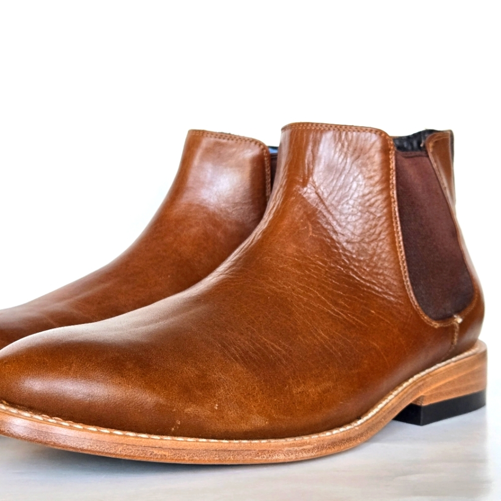 Nisolo Men’s Marco Chelsea Boot Brownsize 8.5 - Picture 4 of 8